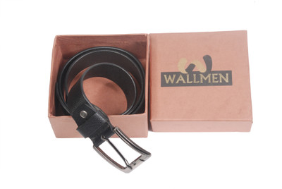 

Wallmen Men Casual, Formal Black Genuine Leather Belt