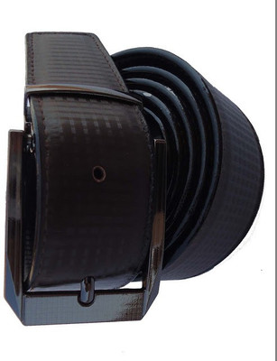 

AmahapGlamourDaze Men Formal Brown Artificial Leather Belt