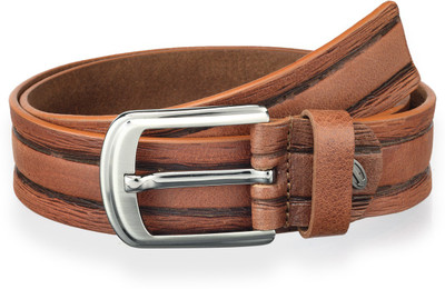 

Teakwood Men Brown Genuine Leather Belt