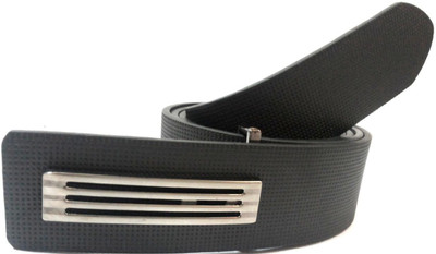 

Mode Boys Casual, Formal Black Genuine Leather Belt, Black-098