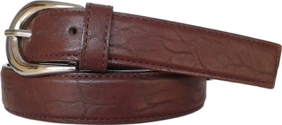 

Czar Enterprises Girls Casual, Formal, Evening Brown Artificial Leather Belt, Dark brown
