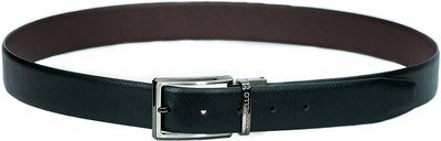

Vermello Men Formal Black, Brown Genuine Leather Reversible Belt