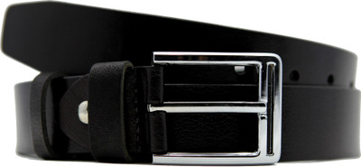 

RAZA Men Formal Black Genuine Leather Belt