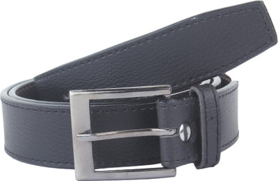 

SRS Men Formal Black Synthetic Belt