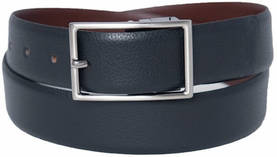 

Azores Men Formal Black, Brown Genuine Leather Reversible Belt