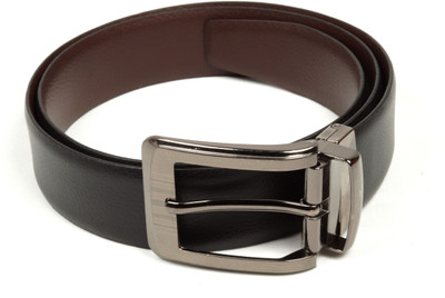 

Flyer Men Casual, Party, Formal, Evening Black, Brown Artificial Leather Reversible Belt