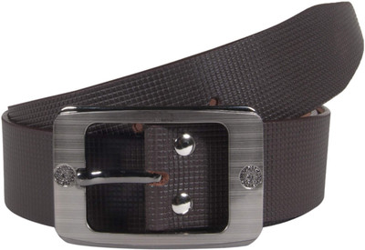 

Snoby Men Casual Brown Genuine Leather Belt, Brown2