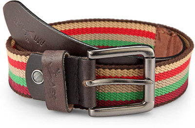 

Randier Men Casual Multicolor Canvas Belt