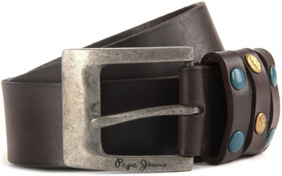 

Pepe Jeans Men Brown Genuine Leather Belt