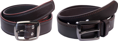 

Cay Men Casual Brown Synthetic Belt