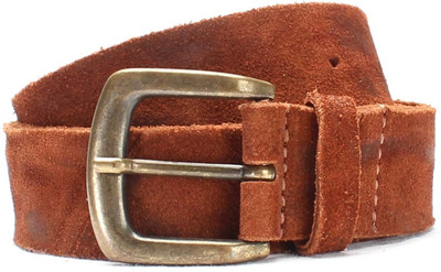

Brune Men Casual Tan Genuine Leather Belt, Tan-03