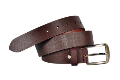

Pellezari Men Formal Brown Genuine Leather Belt