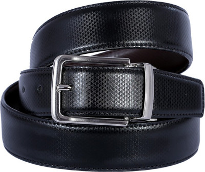 

Hardys Men Black Genuine Leather Reversible Belt