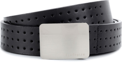 

Van Heusen Men Black Metal Belt