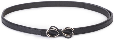 

Buckle Up Women Black Artificial Leather Belt