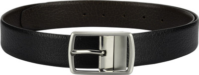 

TKWD Leathers Men Casual Brown Genuine Leather Reversible Belt