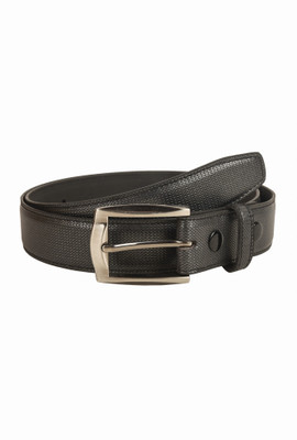 

Pacific Gold Men Formal Black Artificial Leather Belt