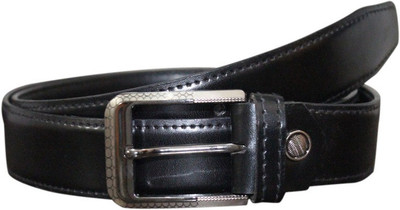 

Bacchus Men Casual Black Artificial Leather Belt