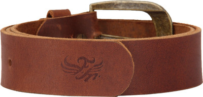 

Flying Machine Men Brown Genuine Leather Belt
