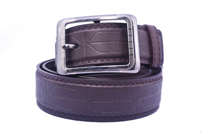 

Webley Men Brown Artificial Leather Belt