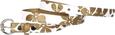 

Baggit Women Casual White Artificial Leather Belt