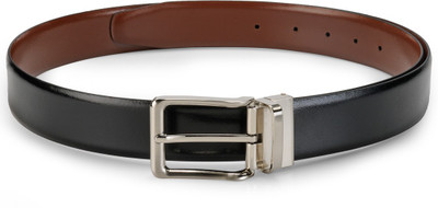 

Teakwood Men Black Genuine Leather Belt