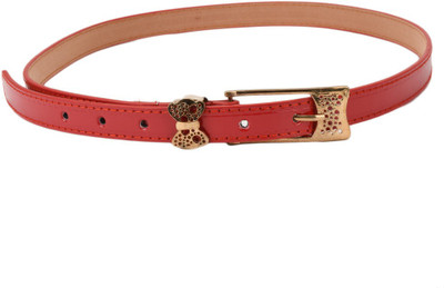 

Tiekart Women Casual Red Metal Belt