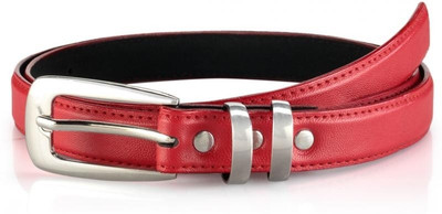 

Oleva Women Casual, Formal Pink Genuine Leather Belt, Dark pink
