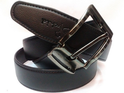 

Srbelt Men Black Artificial Leather Belt