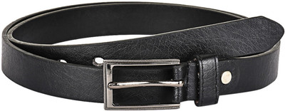 

Buckle Up Women Formal Black Artificial Leather Belt