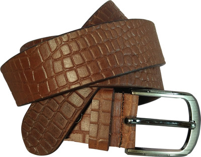 

Vondars Men Formal, Casual Brown Genuine Leather Belt, Brown mens formal leather belt