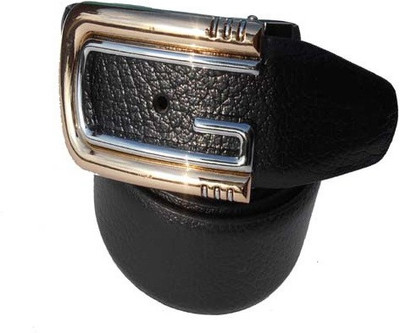 

M&Ms Men Formal Black Genuine Leather Reversible Belt