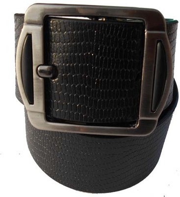 

M&Ms Men Formal Black Genuine Leather Reversible Belt