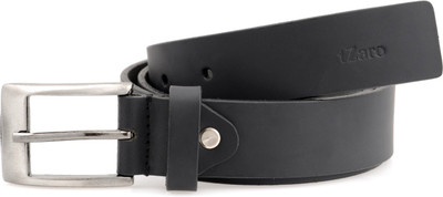 

tZaro Men Formal Black Genuine Leather Belt