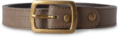 

Baggit Women Casual Brown Synthetic Belt, Smoke