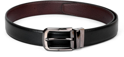 

Buckle Up Men Black Artificial Leather Belt