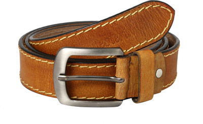 

Neoterix Men Tan Genuine Leather Belt