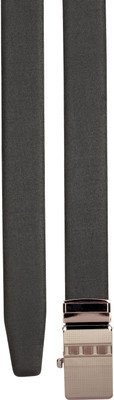 

Teakwood Men Casual Black Genuine Leather Reversible Belt