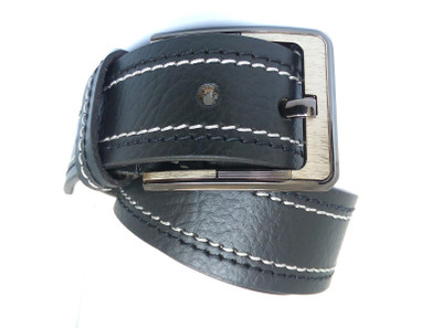 

WSD Men Formal Black Synthetic Belt