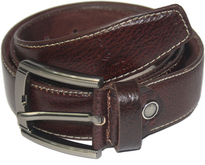 

HugMe.fashion Men Brown Genuine Leather Belt