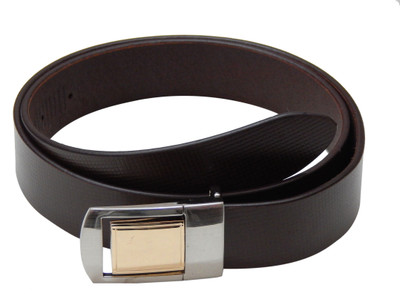 

Navaksha Men Formal Brown Genuine Leather Belt