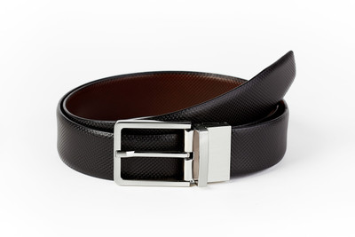 

Gildermen Men Formal Black, Brown Genuine Leather Reversible Belt