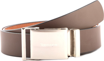 

Buckle Up Men Formal Brown Genuine Leather Belt