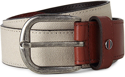 

Louis Philippe Men Brown Artificial Leather Belt