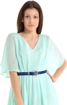 

Kazo Women Casual Blue Artificial Leather Belt