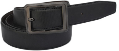 

LEE O Men Formal Black Genuine Leather Belt