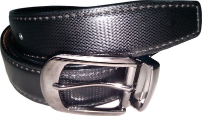

VIBA Men Black Texas Leatherite Belt