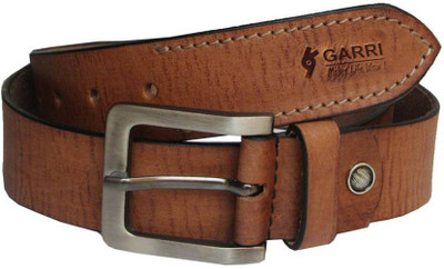 

Garri Men Casual Brown Genuine Leather Belt