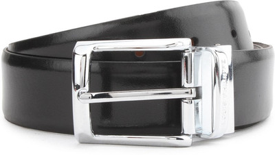 

Louis Philippe Men Brown, Black Genuine Leather Reversible Belt, Black / brown