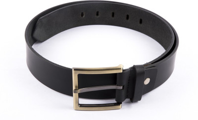 

Pacific Gold Men Casual Black Genuine Leather Belt
